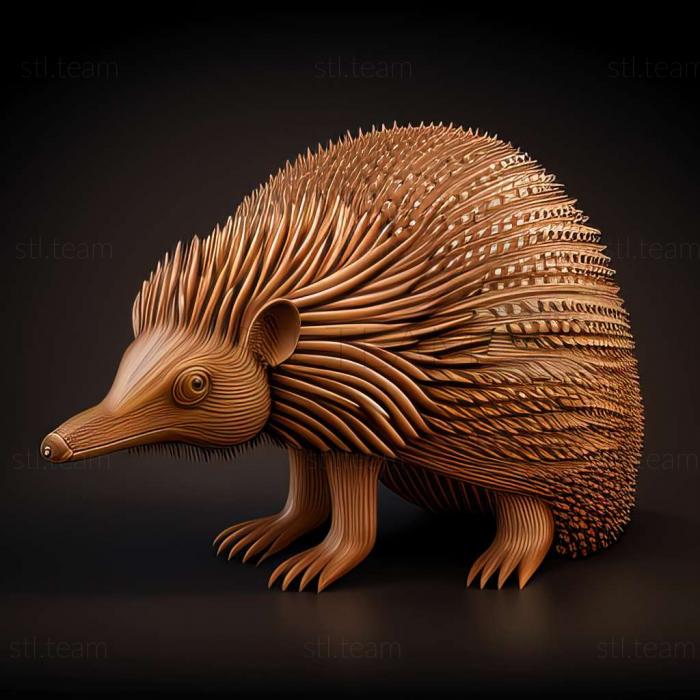 3D model Echidna catenata (STL)